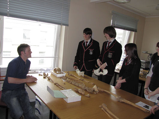 Pupils from Fife schools at the School of Physics and Astronomy