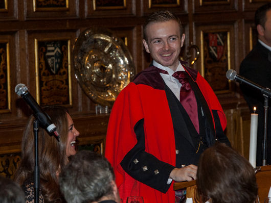 Kristofer Drummond speech – third year Theoretical Physics and Mathematics, at the University of St Andrews 600th Anniversary Appeal Dinner at Middle Temple Hall, London.