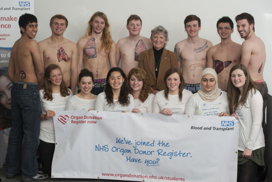 Students sign up for organ donation