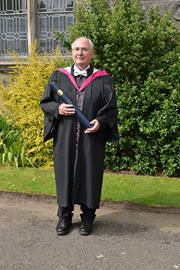 Professor Dana Scott graduation 2014
