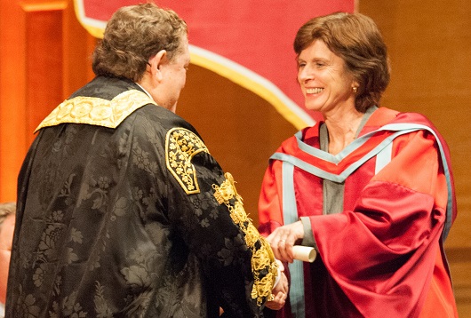 Principal Honoured by Queen's University Belfast