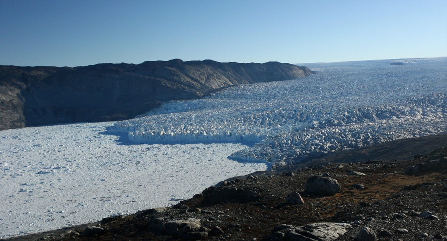 Ice sheet in Greenland