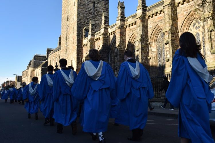 International freedom fighter joins St Andrews winter graduation