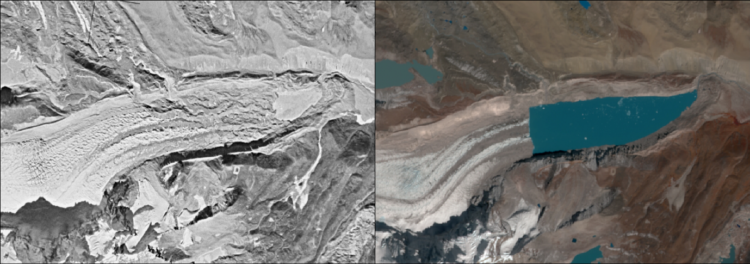 Significant retreat of a glacier and growth of its proglacial lake in Sikkim Himalaya