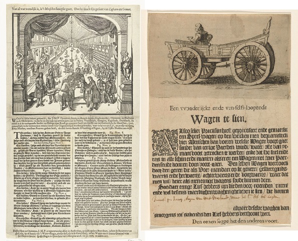 Copies of old newspaper advertisements