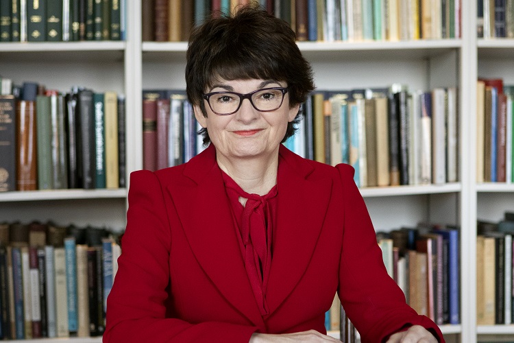 Professor Sally Mapstone, the Principle and Vice-Chancellor of the University of St Andrews.