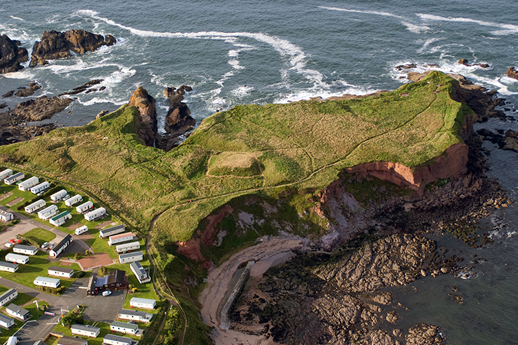 Eyemouth Fort image taken by UKCAP