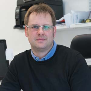 Dr Gordon Florence, chemist and investigator as part of the thioester bonds project