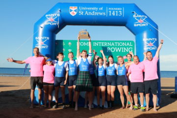 Scotland lifts trophy at inaugural beach rowing event