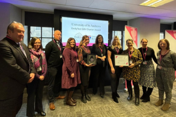 St Andrews first university to receive Gender-Based Violence Charter Award