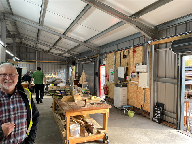 St Andrews Men’s Shed, located at Craigtoun Country Park, is one of the beneficiaries of the University Community Fund. 