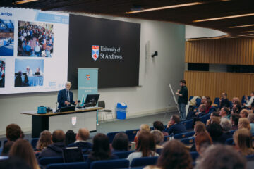 St Andrews welcomes Professor Sir Jim Skea during Sustainability Week